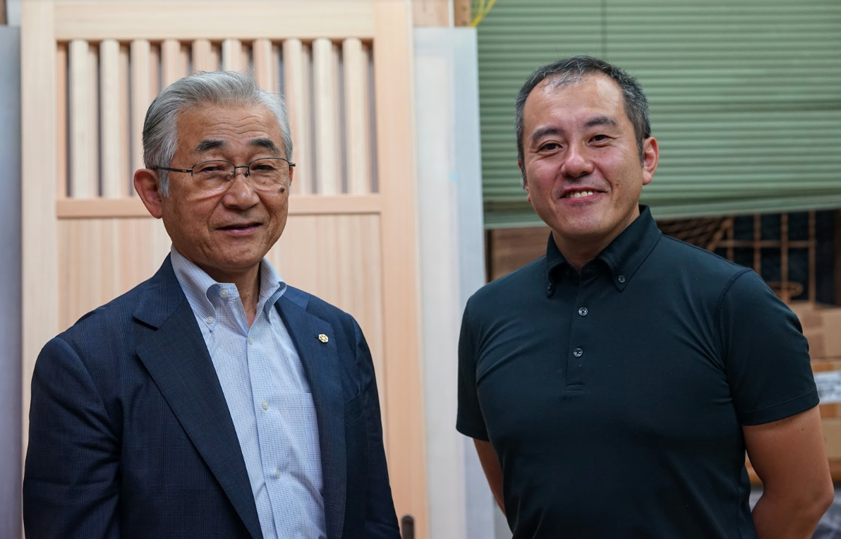 インタビューの様子