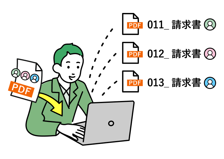 一括でリネームすることができる